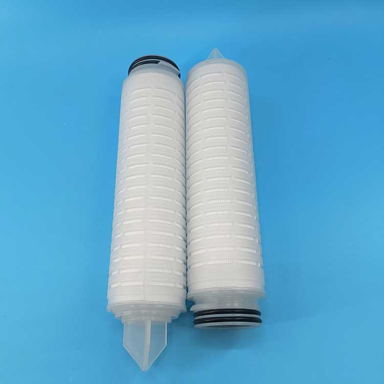 華豫供應(yīng)水過(guò)濾ZDL40英寸1.5微米折疊膜濾芯